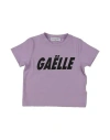Gaelle Paris Babies' Gaëlle Paris Toddler Girl T-shirt Lilac Size 6 Cotton, Elastane In Purple
