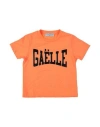 Gaelle Paris Gaëlle Paris Toddler Girl T-shirt Orange Size 6 Cotton, Elastane In Orange