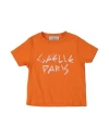 Gaelle Paris Gaëlle Paris Toddler Girl T-shirt Orange Size 6 Cotton, Elastane In Orange