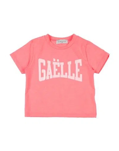Gaelle Paris Babies' Gaëlle Paris Toddler Girl T-shirt Pink Size 6 Cotton, Elastane