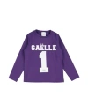 Gaelle Paris Babies' Gaëlle Paris Toddler Girl T-shirt Purple Size 6 Cotton, Elastane