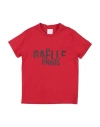 Gaelle Paris Babies' Gaëlle Paris Toddler Girl T-shirt Red Size 6 Cotton, Elastane