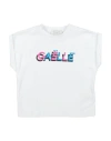 Gaelle Paris Gaëlle Paris Toddler Girl T-shirt White Size 4 Cotton, Elastane In White