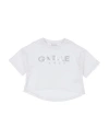 Gaelle Paris Babies' Gaëlle Paris Toddler Girl T-shirt White Size 4 Cotton, Elastane