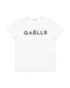 Gaelle Paris Gaëlle Paris Toddler Girl T-shirt White Size 6 Cotton, Elastane In White