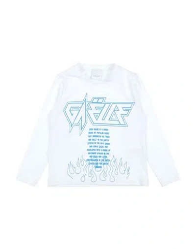 Gaelle Paris Babies' Gaëlle Paris Toddler Girl T-shirt White Size 6 Cotton, Elastane