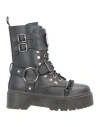 Gaelle Paris Gaëlle Paris Woman Ankle Boots Black Size 8 Soft Leather In Black