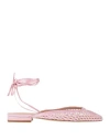 Gaelle Paris Gaëlle Paris Woman Ballet Flats Pink Size 7 Textile Fibers In Pink