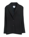 Gaelle Paris Gaëlle Paris Woman Blazer Black Size 10 Polyester, Elastane