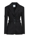 Gaelle Paris Gaëlle Paris Woman Blazer Black Size 10 Polyester, Rayon, Elastane In Black