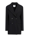 Gaelle Paris Gaëlle Paris Woman Blazer Black Size 10 Polyester, Elastane In Black