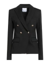 Gaelle Paris Gaëlle Paris Woman Blazer Black Size 6 Viscose, Polyamide, Elastane In Black