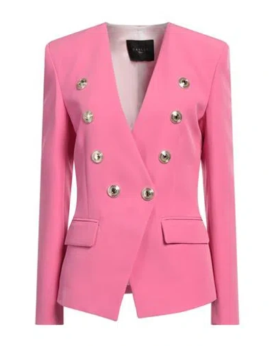 Gaelle Paris Gaëlle Paris Woman Blazer Pink Size 4 Polyester, Elastane