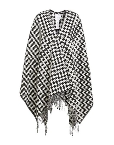 Gaelle Paris Gaëlle Paris Woman Cape Black Size Onesize Acrylic