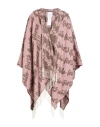 Gaelle Paris Gaëlle Paris Woman Cape Pink Size Onesize Cotton, Acrylic