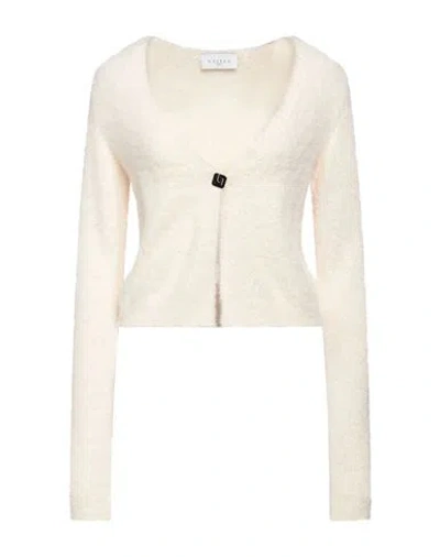 Gaelle Paris Gaëlle Paris Woman Cardigan Beige Size 3 Polyamide In Neutral