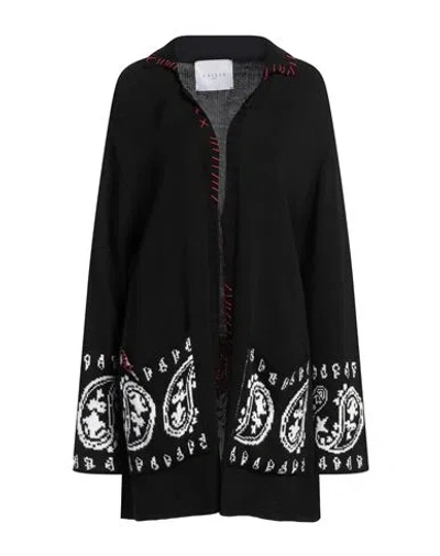 Gaelle Paris Gaëlle Paris Woman Cardigan Black Size 1 Acrylic