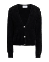 Gaelle Paris Gaëlle Paris Woman Cardigan Black Size 1 Polyamide