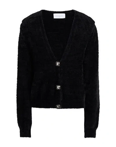 Gaelle Paris Gaëlle Paris Woman Cardigan Black Size 1 Polyamide