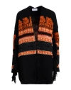 Gaelle Paris Gaëlle Paris Woman Cardigan Black Size 1 Synthetic Fibers, Mohair Wool, Wool, Alpaca Wool, Cotton In Black