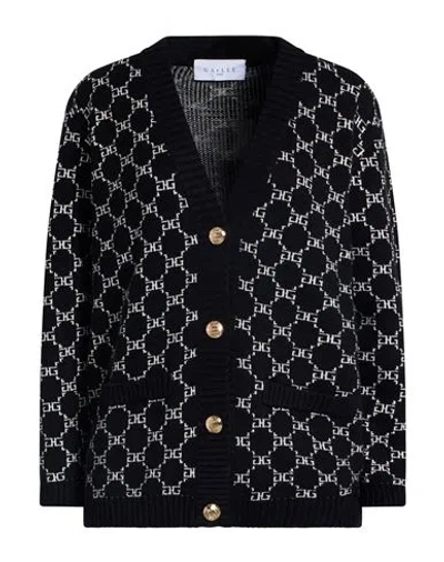 Gaelle Paris Gaëlle Paris Woman Cardigan Black Size 1 Viscose, Polyester, Polyamide