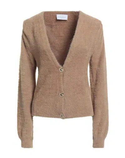 Gaelle Paris Gaëlle Paris Woman Cardigan Camel Size 1 Polyamide