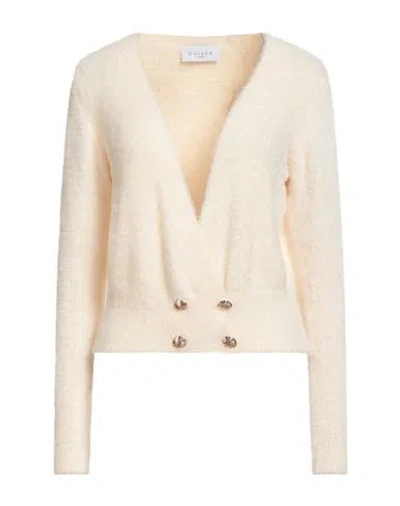 Gaelle Paris Gaëlle Paris Woman Cardigan Ivory Size 1 Polyamide In White