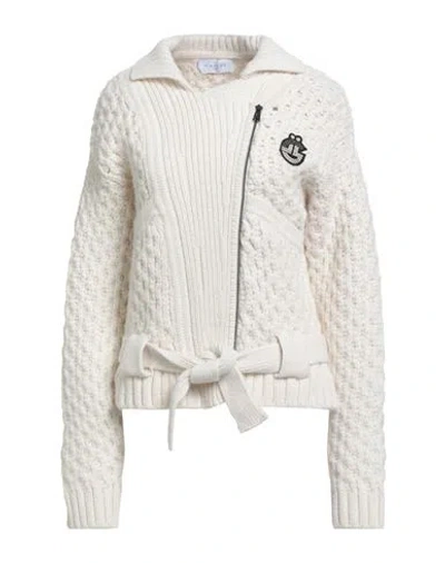 Gaelle Paris Gaëlle Paris Woman Cardigan Off White Size 3 Acrylic, Wool, Alpaca Wool, Viscose, Polyester In Multi
