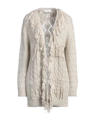 Gaelle Paris Gaëlle Paris Woman Cardigan Off White Size 3 Viscose, Acrylic, Polyamide, Mohair Wool, Polyester