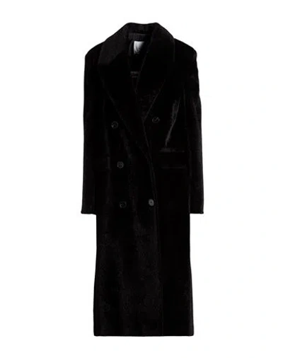 Gaelle Paris Gaëlle Paris Woman Coat Black Size 4 Polyester