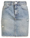 Gaelle Paris Gaëlle Paris Woman Denim Skirt Blue Size 27 Cotton In Blue