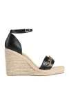 Gaelle Paris Gaëlle Paris Woman Espadrilles Black Size 8 Textile Fibers