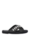 Gaelle Paris Gaëlle Paris Woman Espadrilles Black Size 6 Textile Fibers In Black
