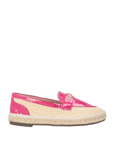 Gaelle Paris Gaëlle Paris Woman Espadrilles Fuchsia Size 7 Textile Fibers In Pink