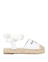 Gaelle Paris Gaëlle Paris Woman Espadrilles White Size 5 Textile Fibers