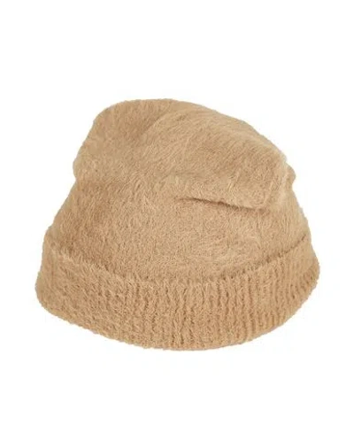 Gaelle Paris Gaëlle Paris Woman Hat Camel Size Onesize Polyamide In Brown