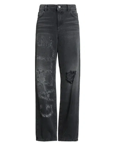 Gaelle Paris Gaëlle Paris Woman Jeans Black Size 27 Cotton