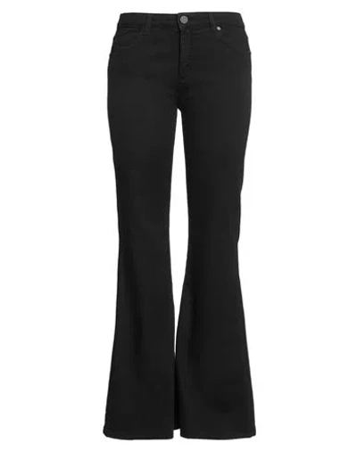 Gaelle Paris Gaëlle Paris Woman Jeans Black Size 27 Cotton, Elastane