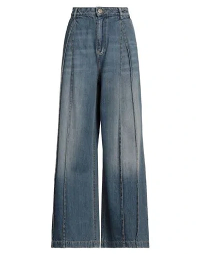 Gaelle Paris Gaëlle Paris Woman Jeans Blue Size 27 Cotton