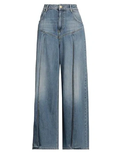Gaelle Paris Gaëlle Paris Woman Jeans Blue Size 27 Cotton