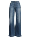 Gaelle Paris Gaëlle Paris Woman Jeans Blue Size 27 Cotton In Blue