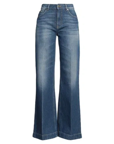 Gaelle Paris Gaëlle Paris Woman Jeans Blue Size 27 Cotton