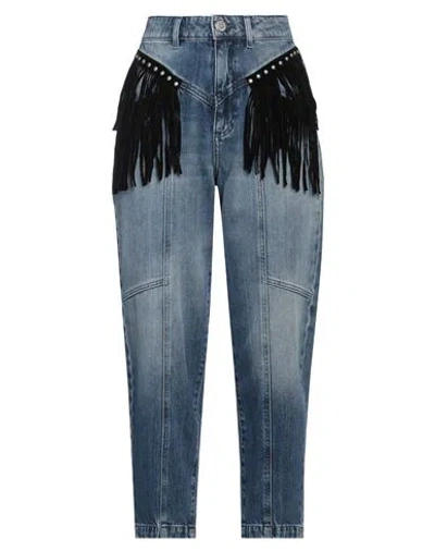Gaelle Paris Gaëlle Paris Woman Jeans Blue Size 27 Cotton