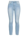 Gaelle Paris Gaëlle Paris Woman Jeans Blue Size 28 Cotton, Elastane In Blue