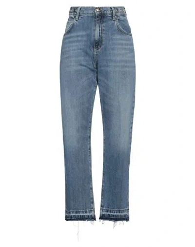 Gaelle Paris Gaëlle Paris Woman Jeans Blue Size 29 Cotton