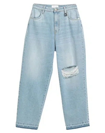 Gaelle Paris Gaëlle Paris Woman Jeans Blue Size 30 Cotton
