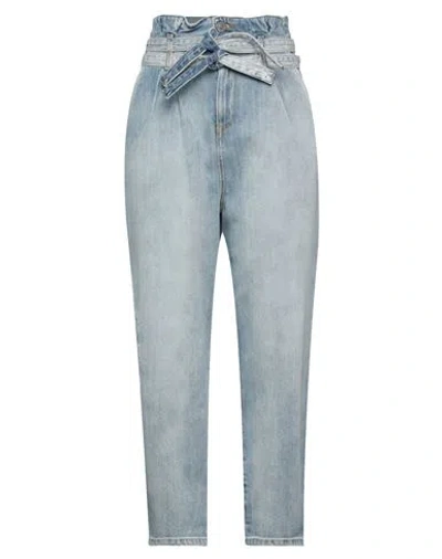 Gaelle Paris Gaëlle Paris Woman Jeans Blue Size 29 Cotton