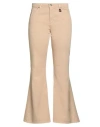 Gaelle Paris Gaëlle Paris Woman Jeans Sand Size 32 Cotton, Elastane In Brown