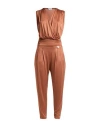Gaelle Paris Gaëlle Paris Woman Jumpsuit Camel Size 4 Polyester, Elastane In Beige