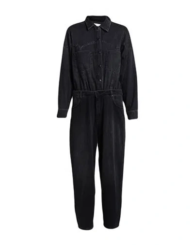 Gaelle Paris Gaëlle Paris Woman Jumpsuit Lead Size 6 Cotton, Elastane In Grey